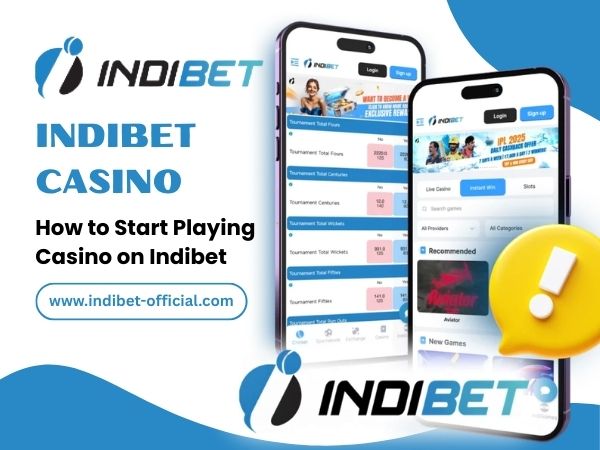 How to Start Playing Casino on Indibet